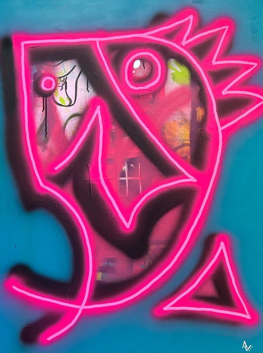 Miami Neon Shark