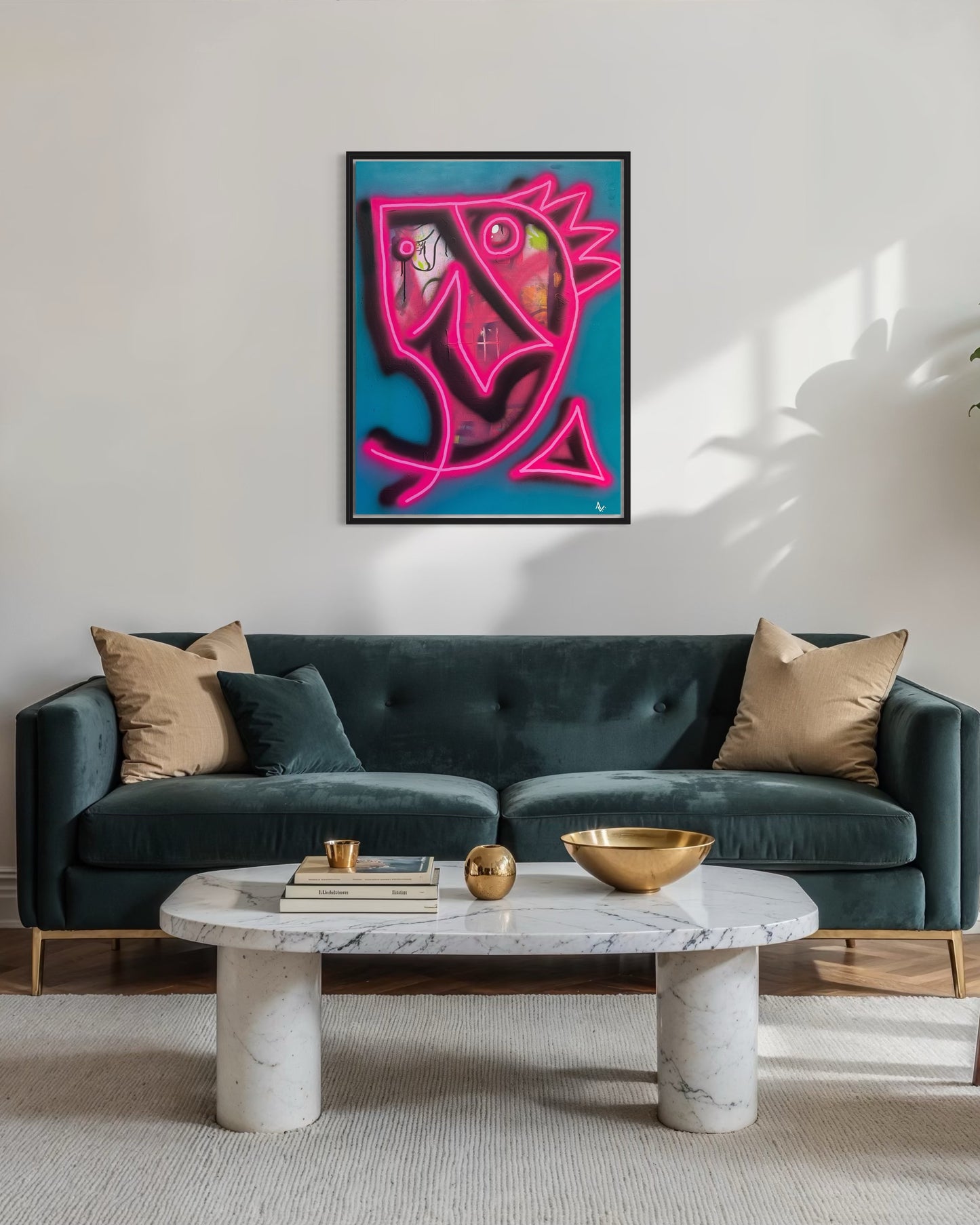 Miami Neon Shark